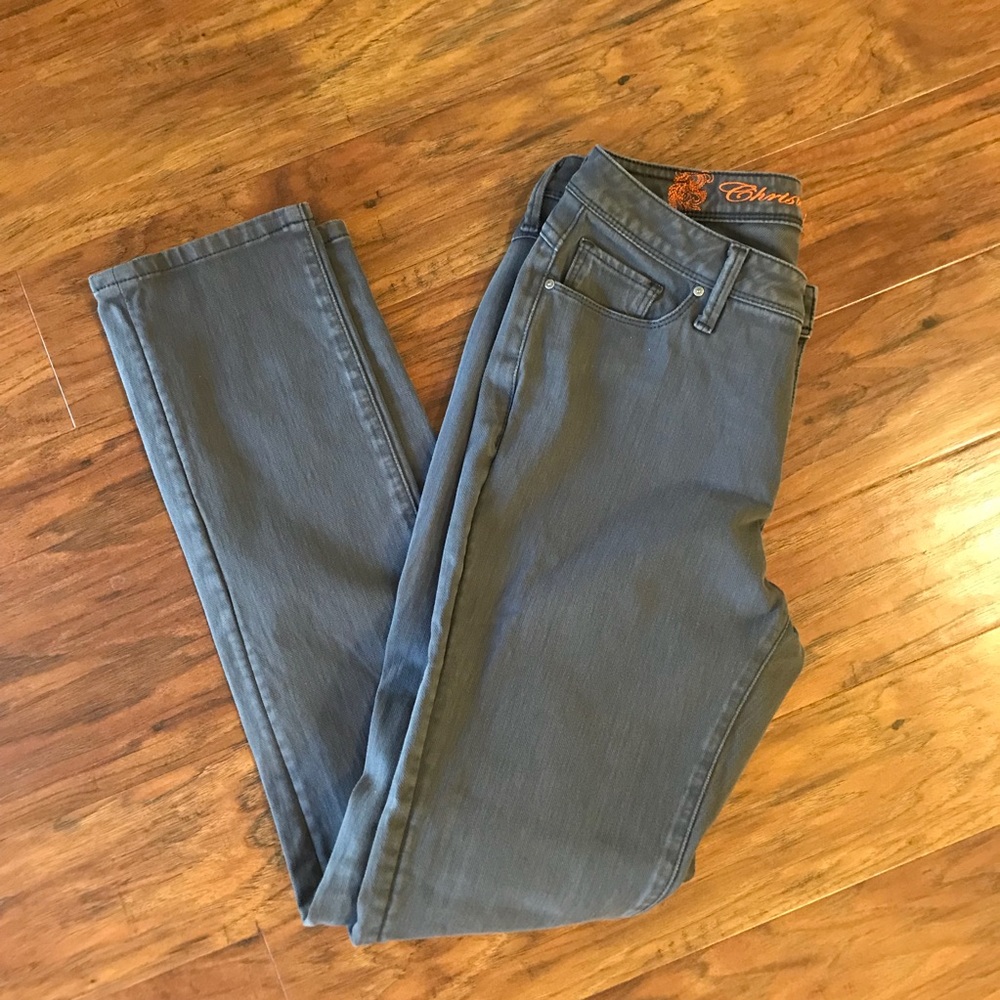 Gray Christopher Blue Skinny Jeans